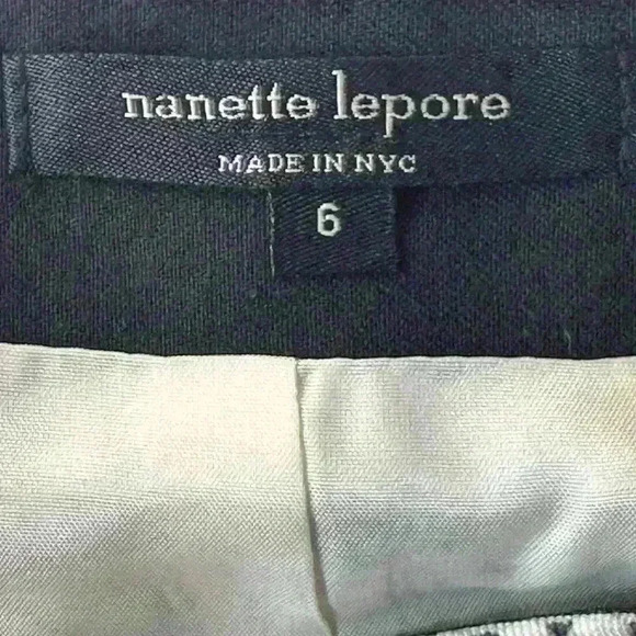 Nanette Lepore Snakeskin Print Cotton And Silk Blend Peplum Skirt Size 6 EUC! - Picture 12 of 13